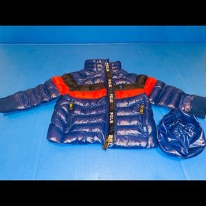 Polo RL- The Packable Jacket ( blue- sz 6m baby)